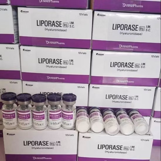 Korean Original Brand Skin Care Sodium Anti-Splitting Enzyme Remove Ha Hyaluronic Acid Dissolving Liprase Hyaluronidase Dissolving Agent Injection