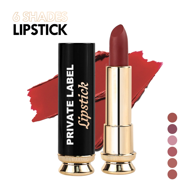 Customized Organic Waterproof Make up Lipstick Matte Texture Lipstick Cosmetics