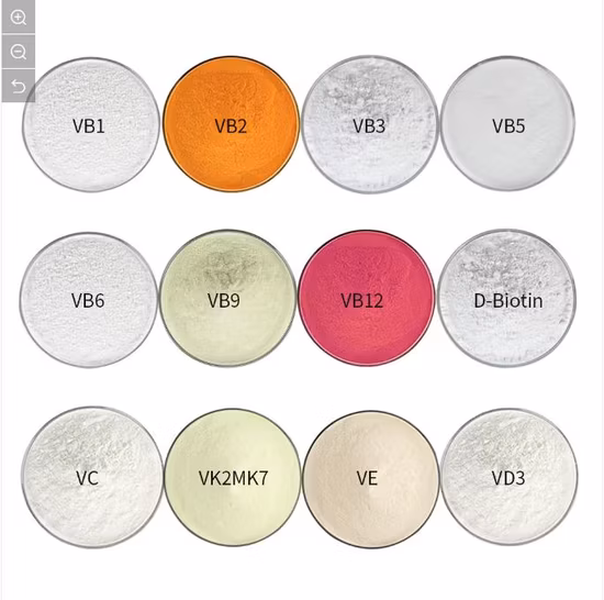 Active Pharmaceutical Ingredient Vitamin B1, B2, B3, B5 B6, B9, B12