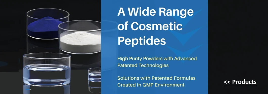 Anti-Wrinkle & Anti-Aging Series Cosmetic Peptide High Quality 99% Palmitoyl Pentapeptide-4 CAS. 214047-00-4