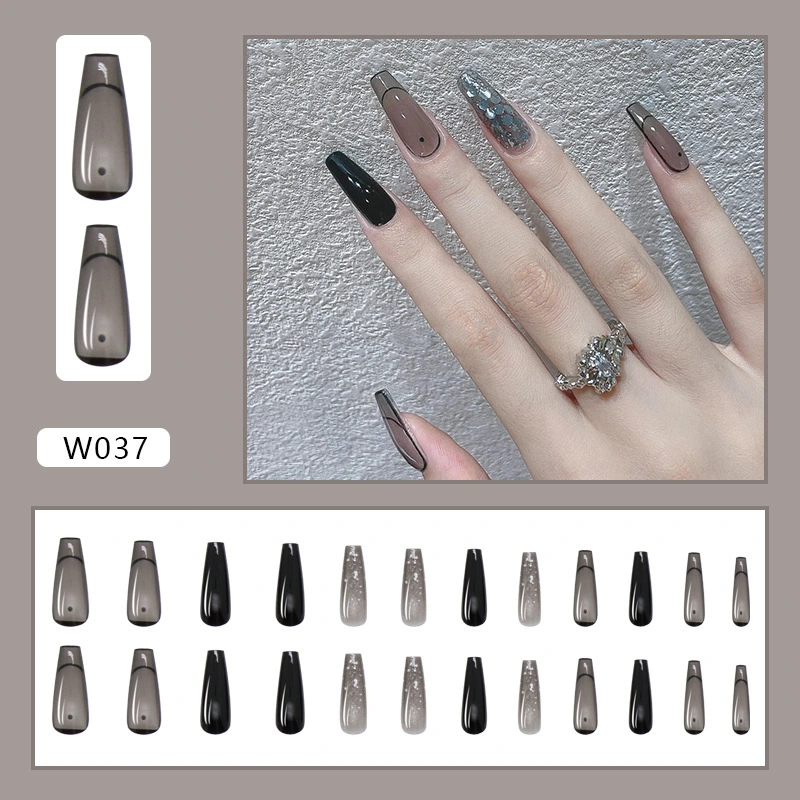 High-Quality Press on Nails Nail Art Fake Nails 12/24/30PCS False Nail